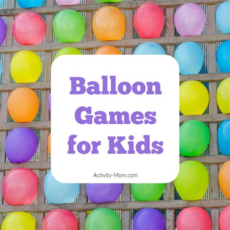 balloon relay games|23 OF The Best Easy Balloon Games Kids Will Love.